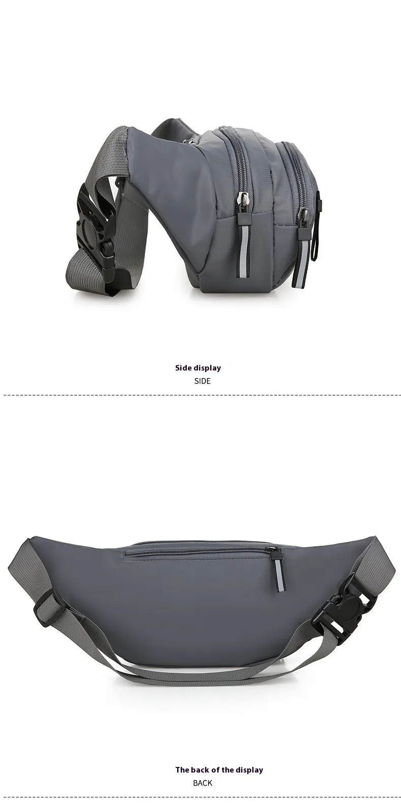 Men's Multifunctional Waist Bag Wear-resistant Waterproof Crossbody Bags - Image 5
